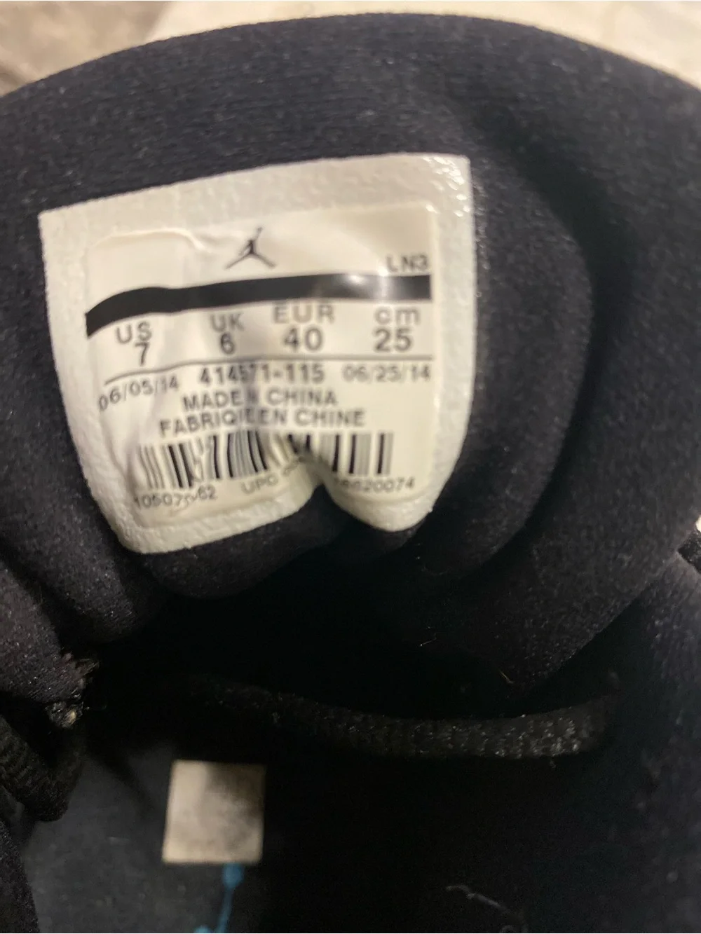 Jordan Kids Basketball Sneakers - White, Gray, Black with Teal Jumpman